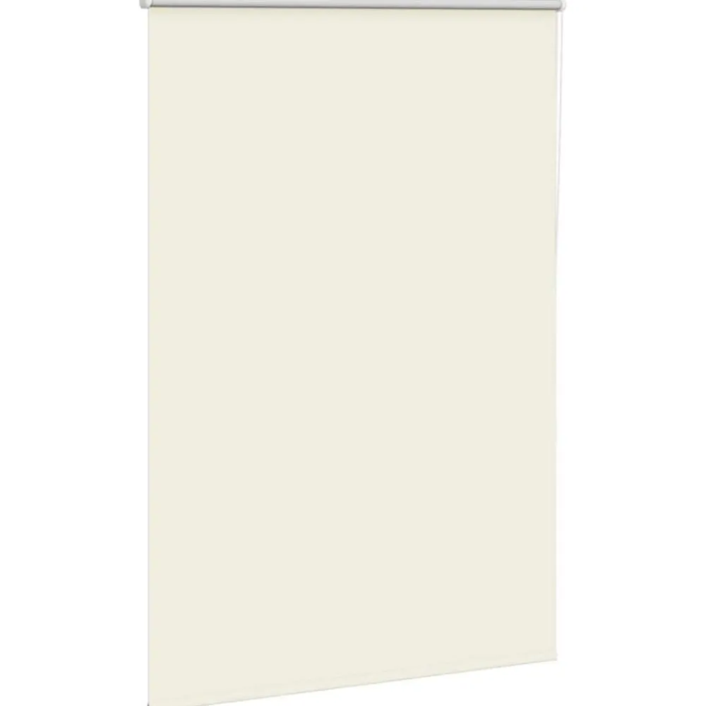Woon- & Tuinaccessoires*vidaXL Rolgordijn verduisterend 115x130 cm stofbreedte 110,7 cm Gebroken wit