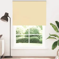 Woon- & Tuinaccessoires*vidaXL Rolgordijn verduisterend 160x230 cm stofbreedte 156,6 cm Beige