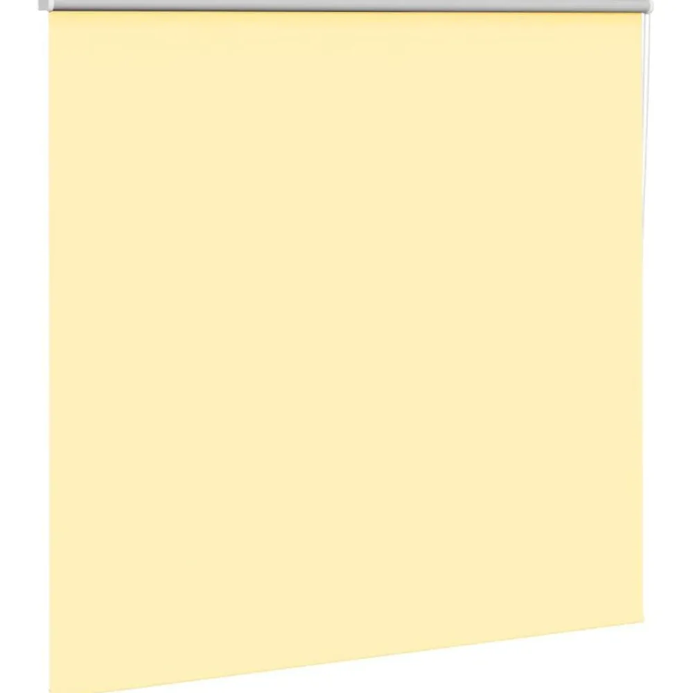 Woon- & Tuinaccessoires*vidaXL Rolgordijn verduisterend 155x130 cm stofbreedte 151,6 cm Geel