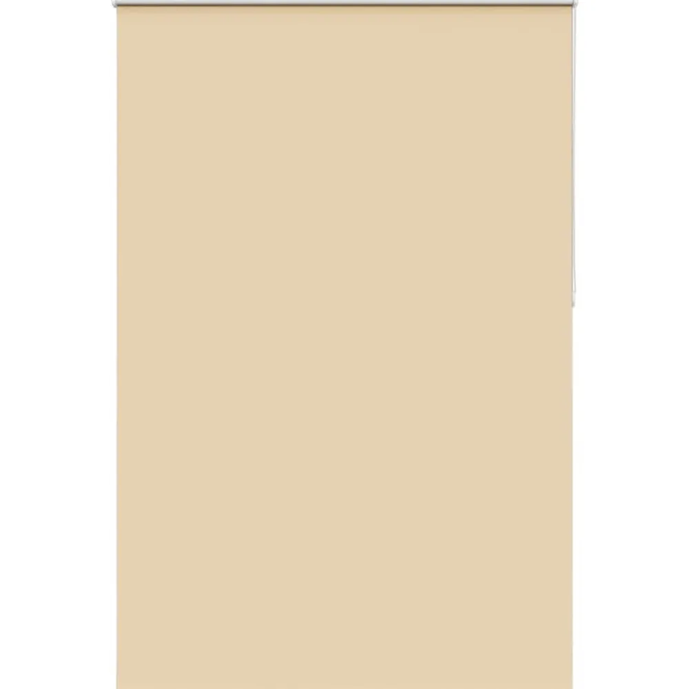 Woon- & Tuinaccessoires*vidaXL Rolgordijn verduisterend 155x210 cm stofbreedte 151,6 cm Beige