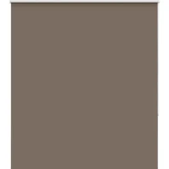Rolgordijn verduisterend koffie 130x150 cm stofbreedte 126,6 cm>vidaXL Online