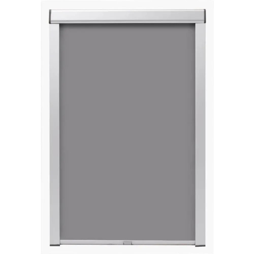 Woon- & Tuinaccessoires*vidaXL Rolgordijn verduisterend S06/606 Grijs