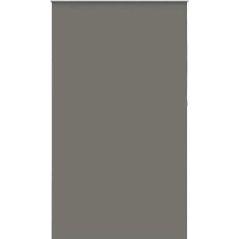 Woon- & Tuinaccessoires*vidaXL Rolgordijn verduisterend 140x230 cm stofbreedte 136,6 cm Grijs