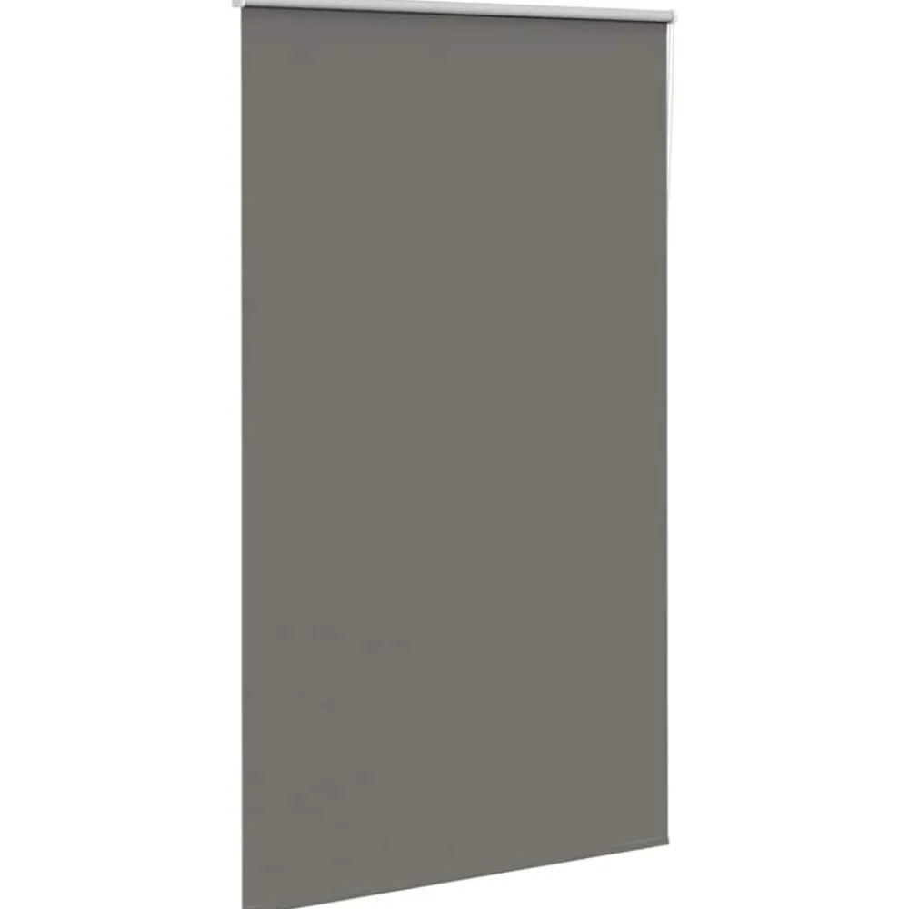Woon- & Tuinaccessoires*vidaXL Rolgordijn verduisterend 140x230 cm stofbreedte 136,6 cm Grijs