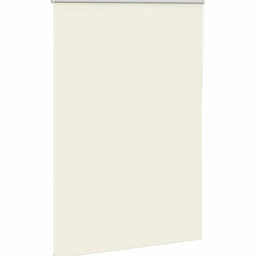 Woon- & Tuinaccessoires*vidaXL Rolgordijn verduisterend 105x130 cm stofbreedte 100,7 cm Gebroken wit