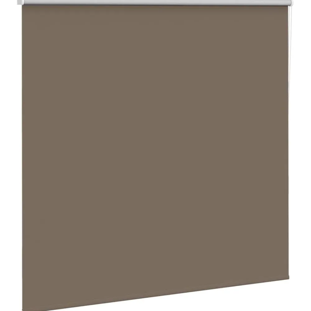 Rolgordijn verduisterend koffie 150x130 cm stofbreedte 146,6 cm>vidaXL Outlet
