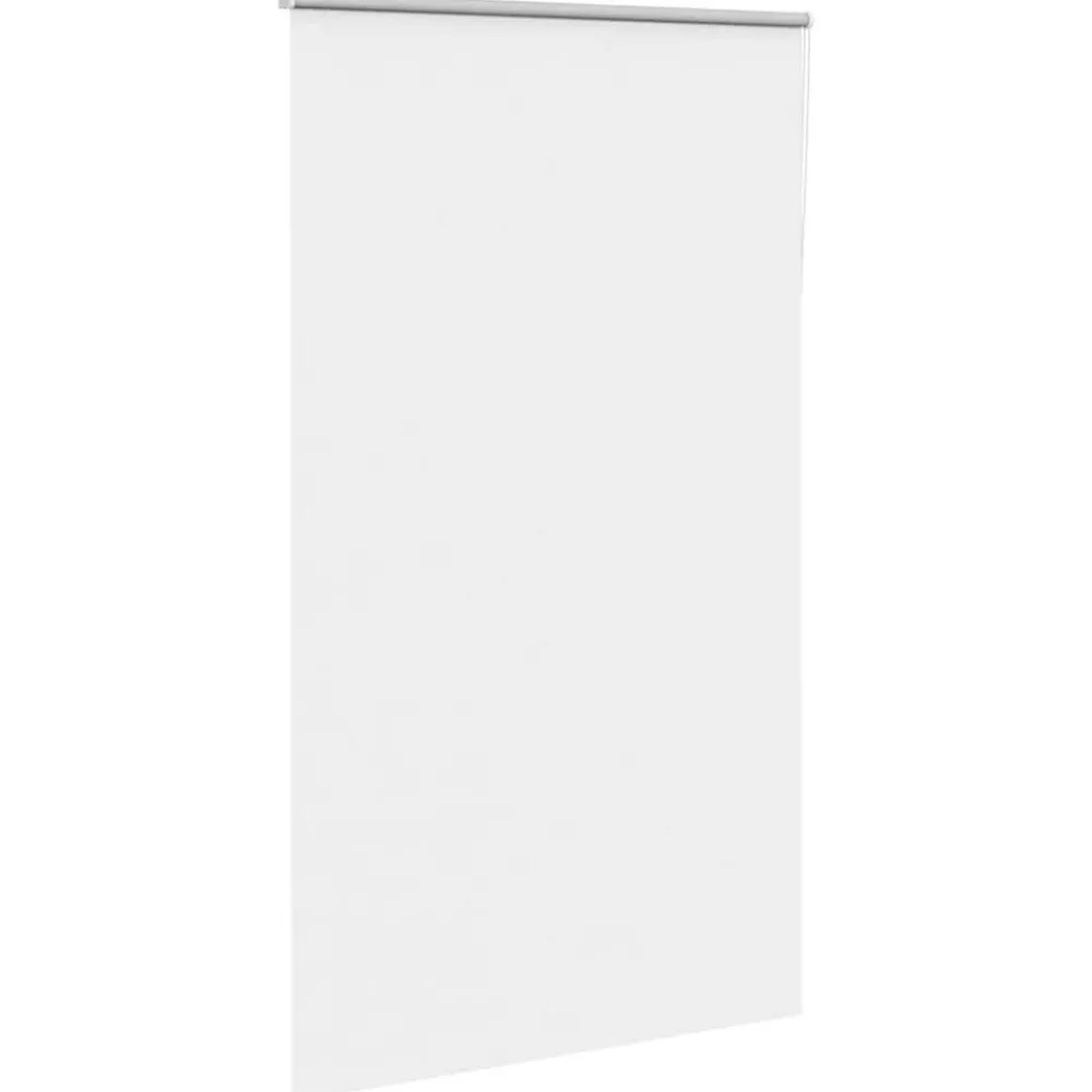 Woon- & Tuinaccessoires*vidaXL Rolgordijn verduisterend 125x210 cm stofbreedte 121,6 cm Wit