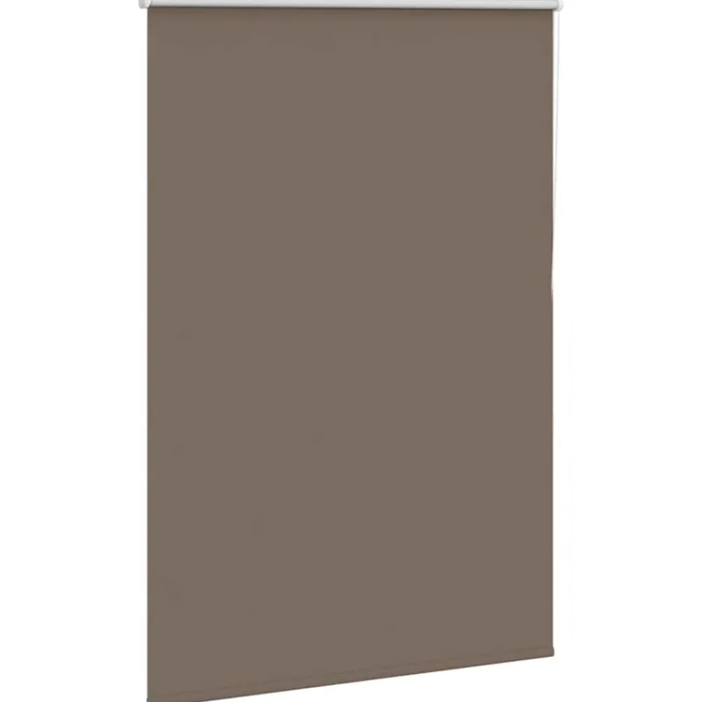 Rolgordijn verduisterend koffie 105x130 cm stofbreedte 100,7 cm>vidaXL Hot