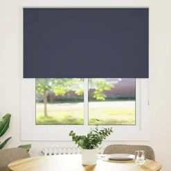 Rolgordijn verduisterend 130x175 cm stofbreedte 126,6 cm blauw>vidaXL Discount