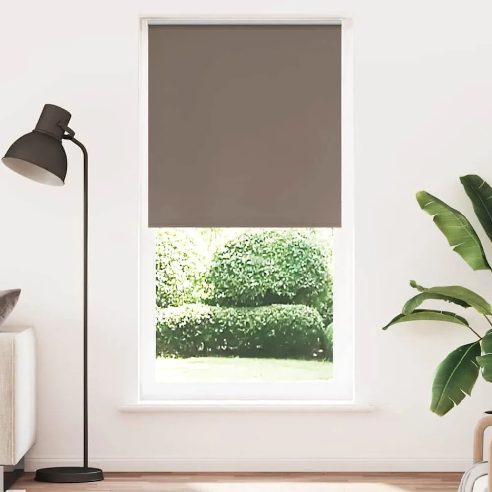 Rolgordijn verduisterend koffie 110x210 cm stofbreedte 105,7 cm>vidaXL Clearance