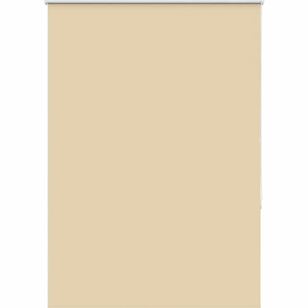 Woon- & Tuinaccessoires*vidaXL Rolgordijn verduisterend 110x175 cm stofbreedte 105,7 cm Beige