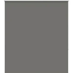 Woon- & Tuinaccessoires*vidaXL Rolgordijn verduisterend 130x175 cm stofbreedte 126,6 cm Grijs