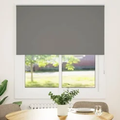Woon- & Tuinaccessoires*vidaXL Rolgordijn verduisterend 130x175 cm stofbreedte 126,6 cm Grijs