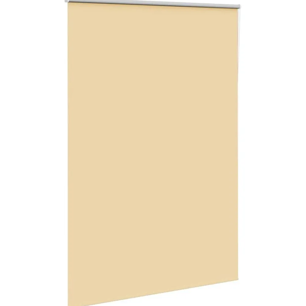Woon- & Tuinaccessoires*vidaXL Rolgordijn verduisterend 150x210 cm stofbreedte 146,6 cm Beige