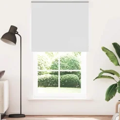 Woon- & Tuinaccessoires*vidaXL Rolgordijn verduisterend 130x230 cm stofbreedte 126,6 cm Wit