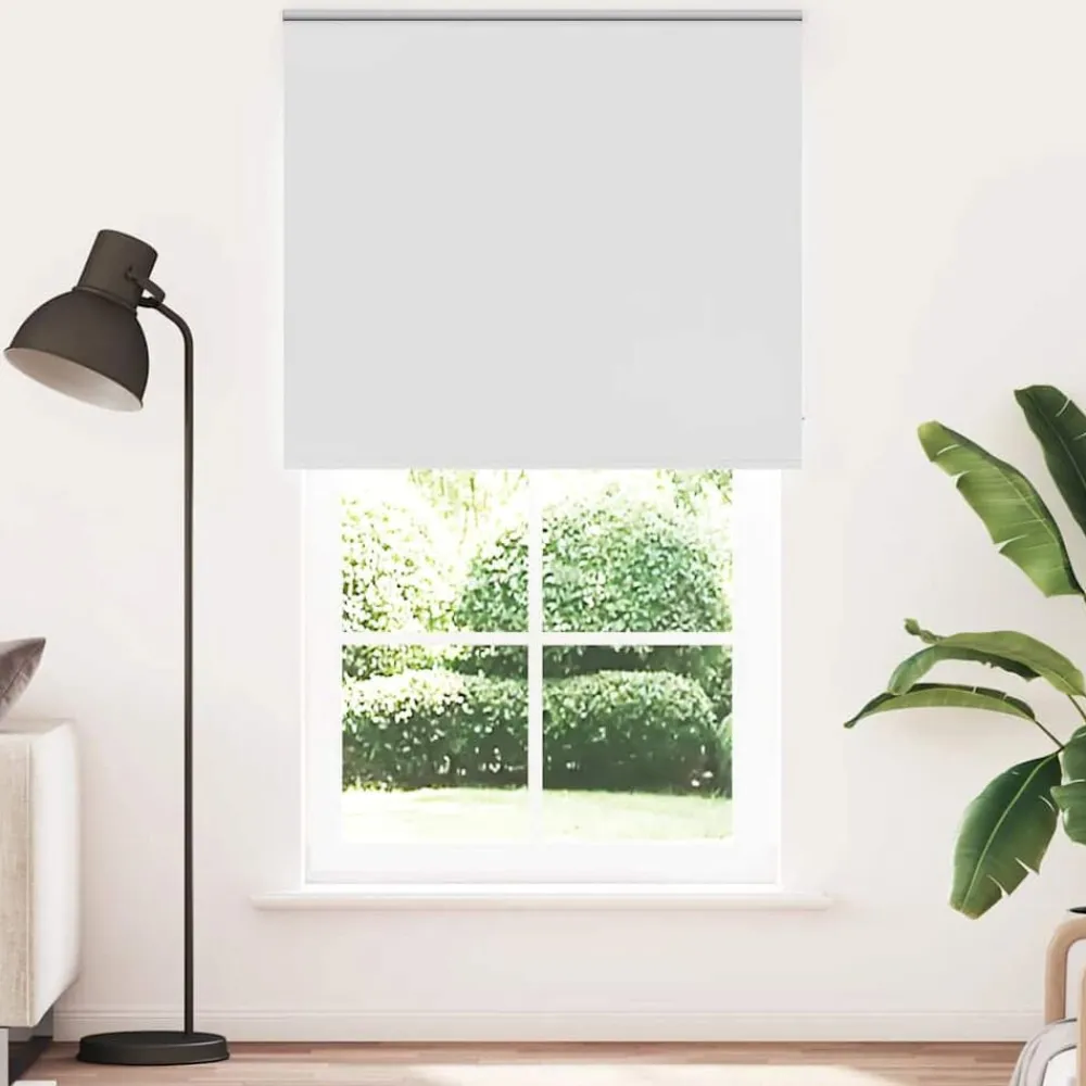 Woon- & Tuinaccessoires*vidaXL Rolgordijn verduisterend 130x230 cm stofbreedte 126,6 cm Wit