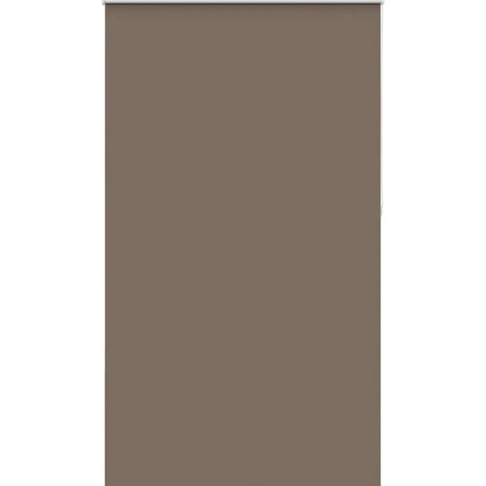 Rolgordijn verduisterend koffie 120x210 cm stofbreedte 116,6 cm>vidaXL Clearance