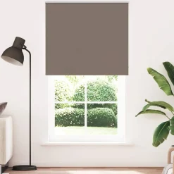 Rolgordijn verduisterend koffie 120x210 cm stofbreedte 116,6 cm>vidaXL Clearance