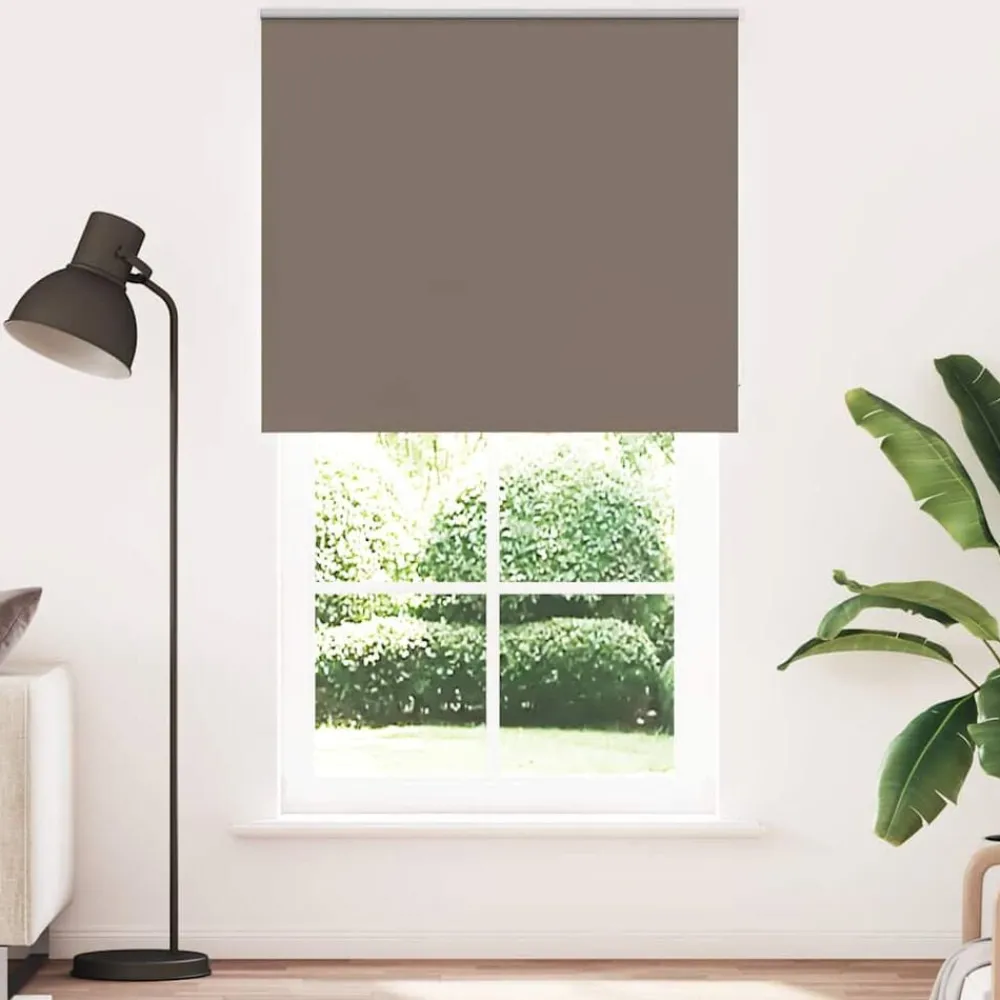 Rolgordijn verduisterend koffie 120x210 cm stofbreedte 116,6 cm>vidaXL Clearance