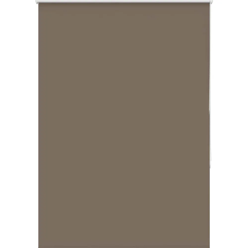 Woon- & Tuinaccessoires*vidaXL Rolgordijn verduisterend koffie 110x175 cm stofbreedte 105,7 cm Koffiebruin