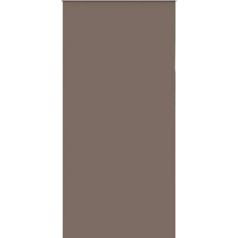 Woon- & Tuinaccessoires*vidaXL Rolgordijn verduisterend koffie 115x230 cm stofbreedte 110,7 cm Koffiebruin