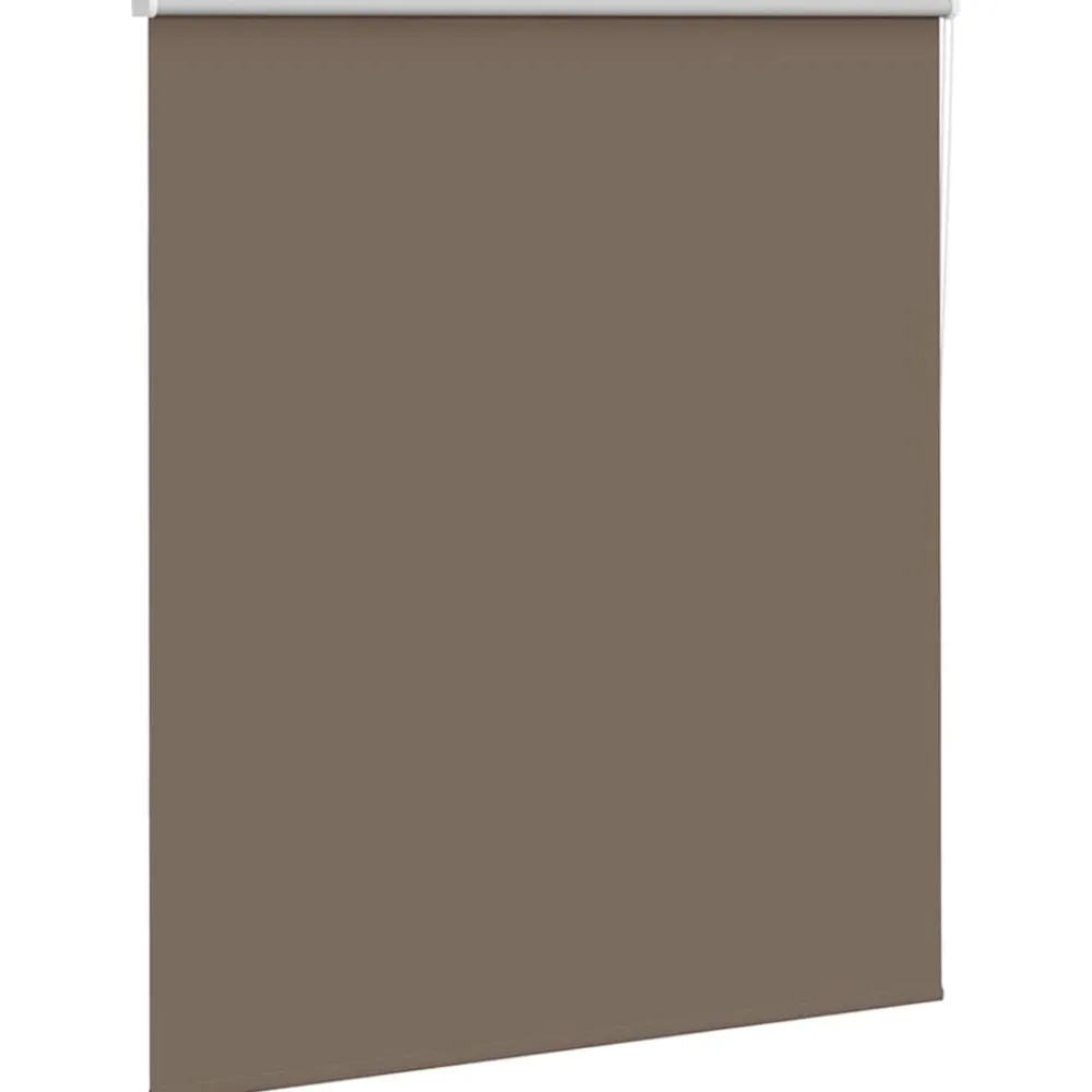 Rolgordijn verduisterend koffie 120x175 cm stofbreedte 116,6 cm>vidaXL Outlet