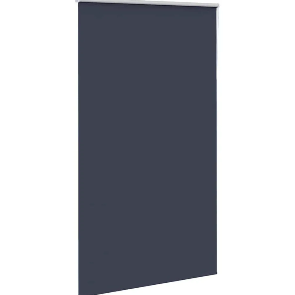 Woon- & Tuinaccessoires*vidaXL Rolgordijn verduisterend 130x210 cm stofbreedte 126,6 cm blauw Zeeblauw