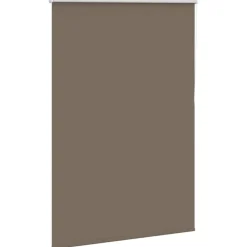 Woon- & Tuinaccessoires*vidaXL Rolgordijn verduisterend koffie 115x130 cm stofbreedte 110,7 cm Koffiebruin