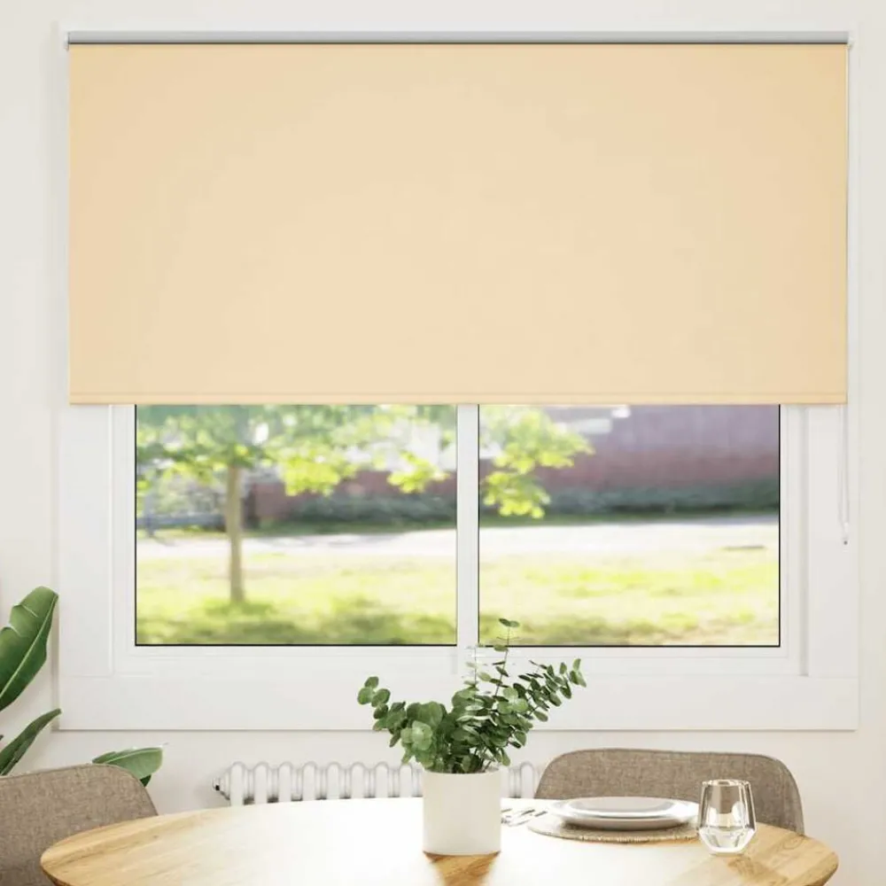 Rolgordijn verduisterend 160x130 cm stofbreedte 156,6 cm>vidaXL New