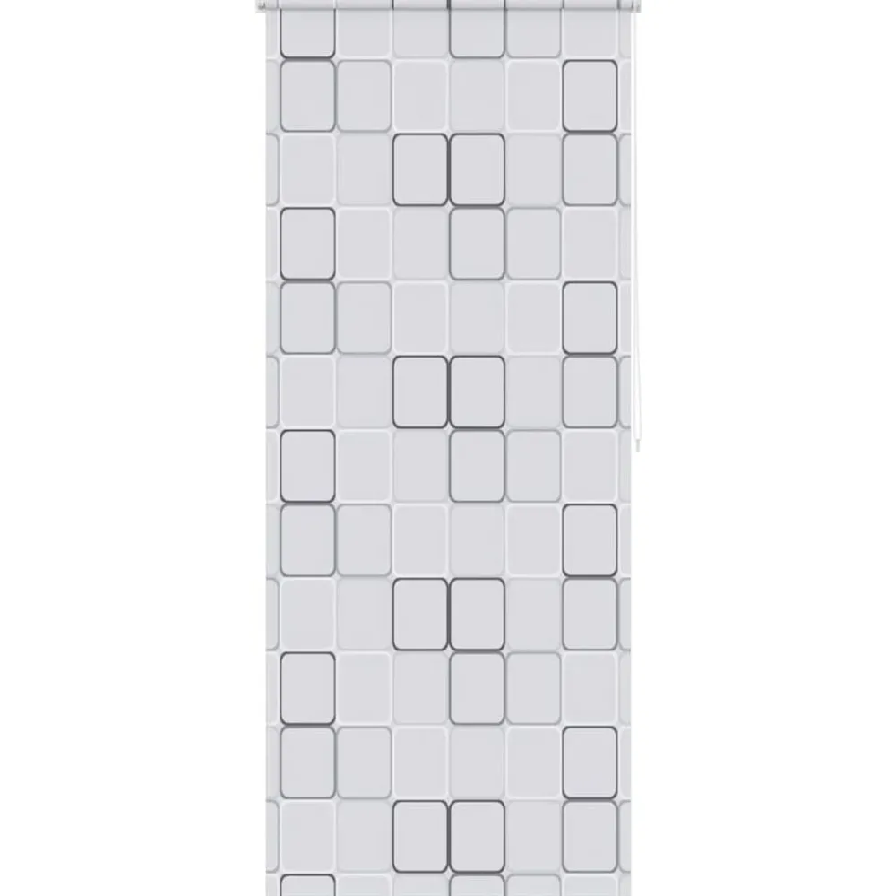 Rolgordijn voor douche 80x240 cm vierkant>vidaXL Outlet
