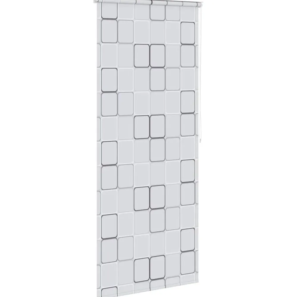 Rolgordijn voor douche 80x240 cm vierkant>vidaXL Outlet