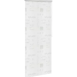 Badkameraccessoires*vidaXL Rolgordijn voor douche 80x240 cm splash