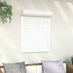 Bouwmaterialen*vidaXL Roljaloezie 70 x 100 cm Aluminium en Polyurethaan Wit
