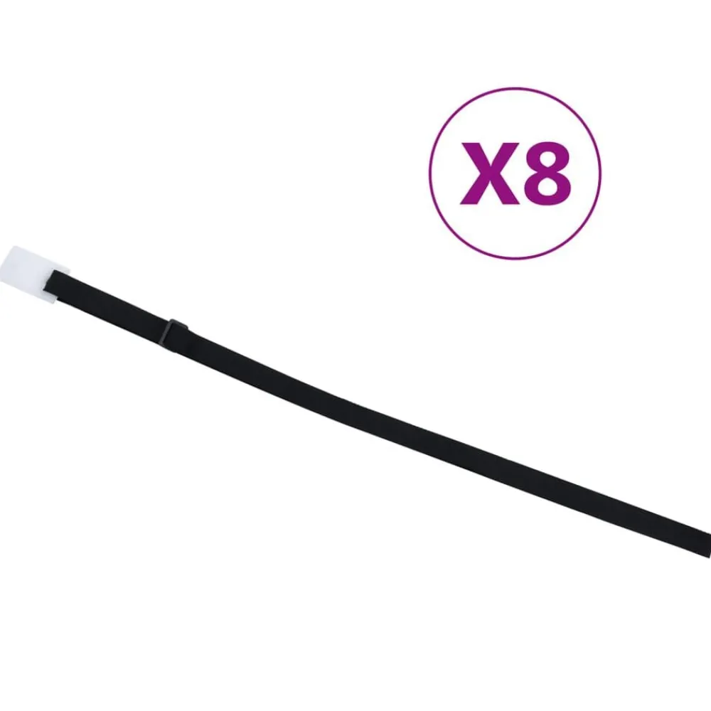 Zwembaden & Spa'S*vidaXL Rolopzetstukken voor zwembadhoes 8 st universeel 1,8 m