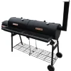 Keuken & Eetkamer*vidaXL Rookbarbecue Nevada XL zwart