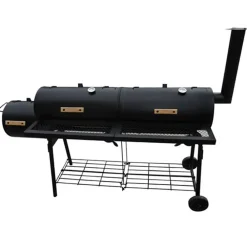Keuken & Eetkamer*vidaXL Rookbarbecue Nevada XL zwart