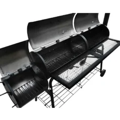 Keuken & Eetkamer*vidaXL Rookbarbecue Nevada XL zwart