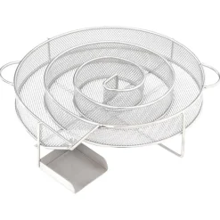 Keuken & Eetkamer*vidaXL Rookgenerator koud rond 19,5 cm roestvrij staal