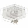 Keuken & Eetkamer*vidaXL Rookgenerator koud 6-hoekig 22,5 cm roestvrij staal