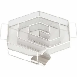 Keuken & Eetkamer*vidaXL Rookgenerator koud 6-hoekig 22,5 cm roestvrij staal