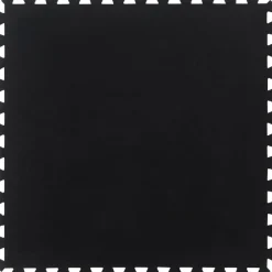 Rubbertegel 12 mm 100x100 cm zwart>vidaXL Clearance