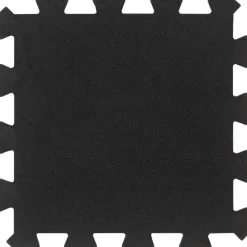 Rubbertegels 9 st 16 mm 30x30 cm zwart>vidaXL