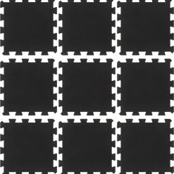 Rubbertegels 9 st 16 mm 30x30 cm zwart><noscript><img width=