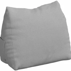 Woon- & Tuinaccessoires*vidaXL Rugkussen Wolkengrijs 45 x 20 x 35 cm Stof Wolken grijs