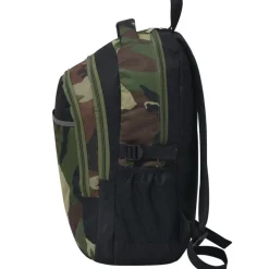 Bagage & Tassen*vidaXL Rugzak voor school 40 L zwart en Camouflage