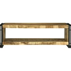Salontafel Bruin 120 x 50 x 38 cm Massief Mango Hout><noscript><img width=