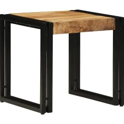 Tafels*vidaXL Salontafel Bruin 40 x 40 x 38 cm Massief Mango Hout