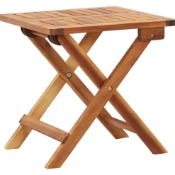 Salontafel inklapbaar 40x40x40 cm massief acaciahout>vidaXL Hot