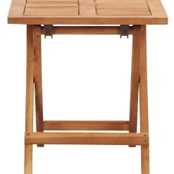 Salontafel inklapbaar 40x40x40 cm massief acaciahout>vidaXL Hot