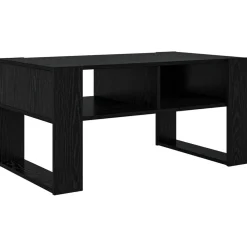 Salontafel met opslag 92 x 53 x 45 cm Bewerkt hout>vidaXL Best